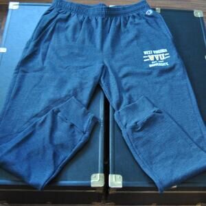 West Virginia University (WVU) X-Large Navy Blue Champion Sweatpants